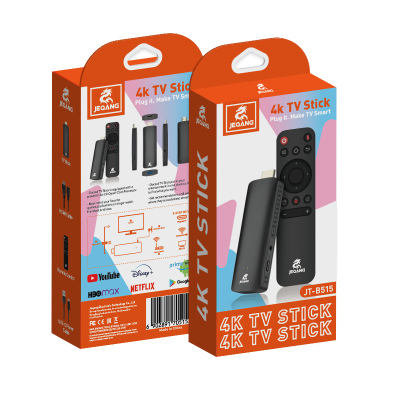 JEQANG JT-B515 mini network player with dual-WiFi android 10 system, live streaming, Google Chrome, Web Games.